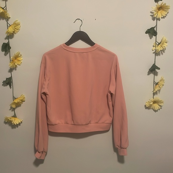 daisy crop sweater - Picture 3 of 4